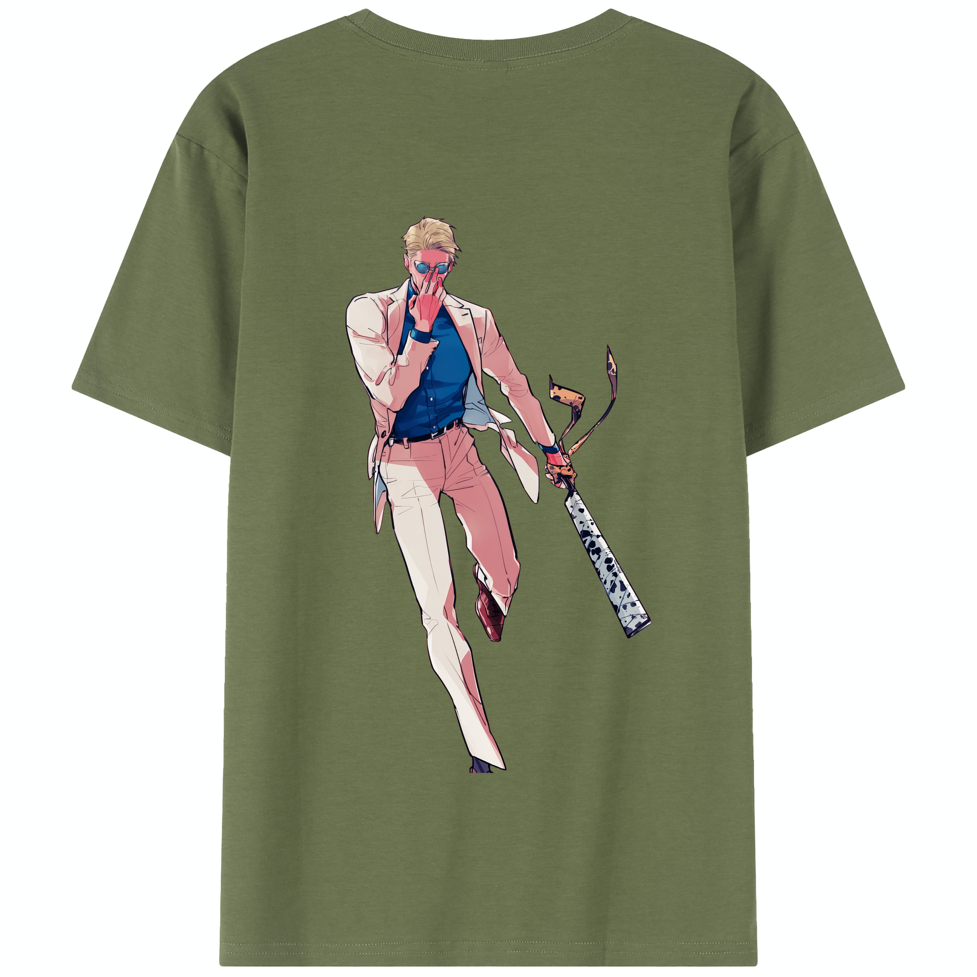 （画像用） 呪術廻戦 Jujutsu Kaisen 綿100％半袖Tシャツ（背面プリント）